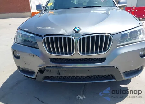 2012 BMW X3 xDrive28I from USA, damaged, VIN 5UXWX5C50CL723651